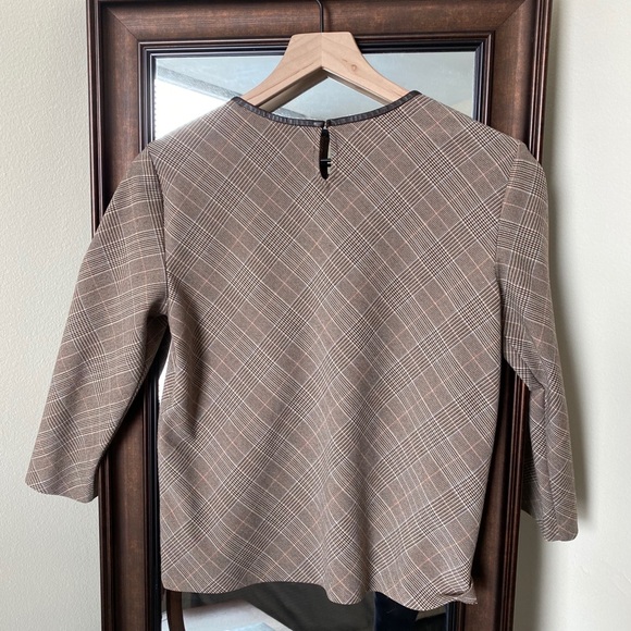 Zara | Plaid Top - Picture 3 of 4